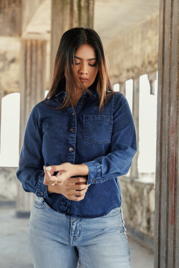 ELOISE DENIM SHIRT - Image 3