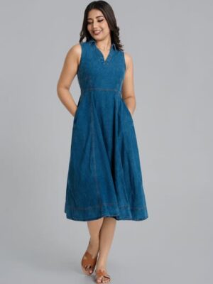 GEORGIA SLEEVELESS MIDI DRESS